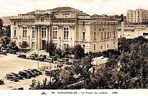CONSTANTINE - PALAIS DE JUSTICE - 1938